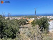 Old Hersonissos Kreta, Hersonissos: Grundstück in privilegierter Lage, ruhig mit freien Blick auf das Meer und im Hindergrund auf die Berge.